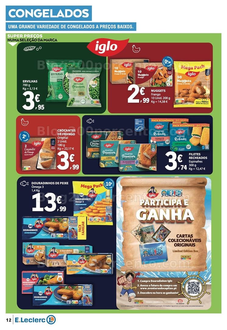 Antevisão Folheto E-LECLERC Promoções de 10 a 16 setembro